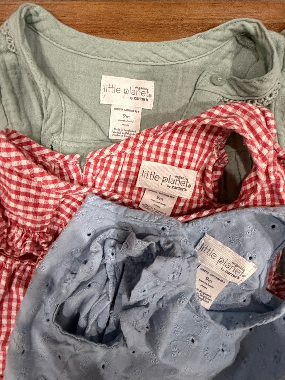 Little Planet Organic Cotton 9M 3 Outfit Sets - Picture 2 of 4